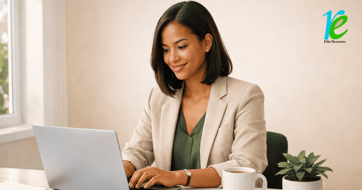 Recent graduate writing a professional cover letter at a desk — cover letter tips 2026