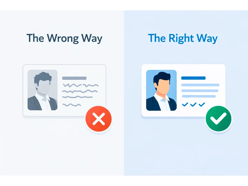 Comparison of natural vs formal English for LinkedIn profiles