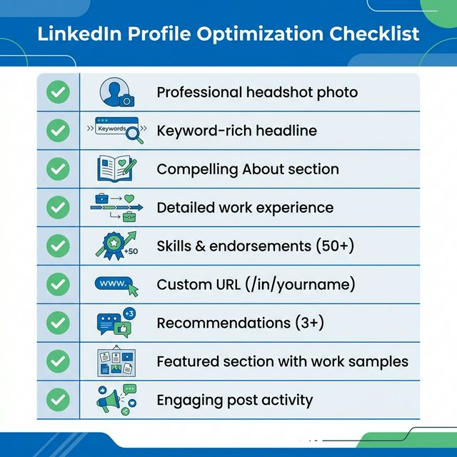 Complete LinkedIn Profile Checklist for Indian Professionals