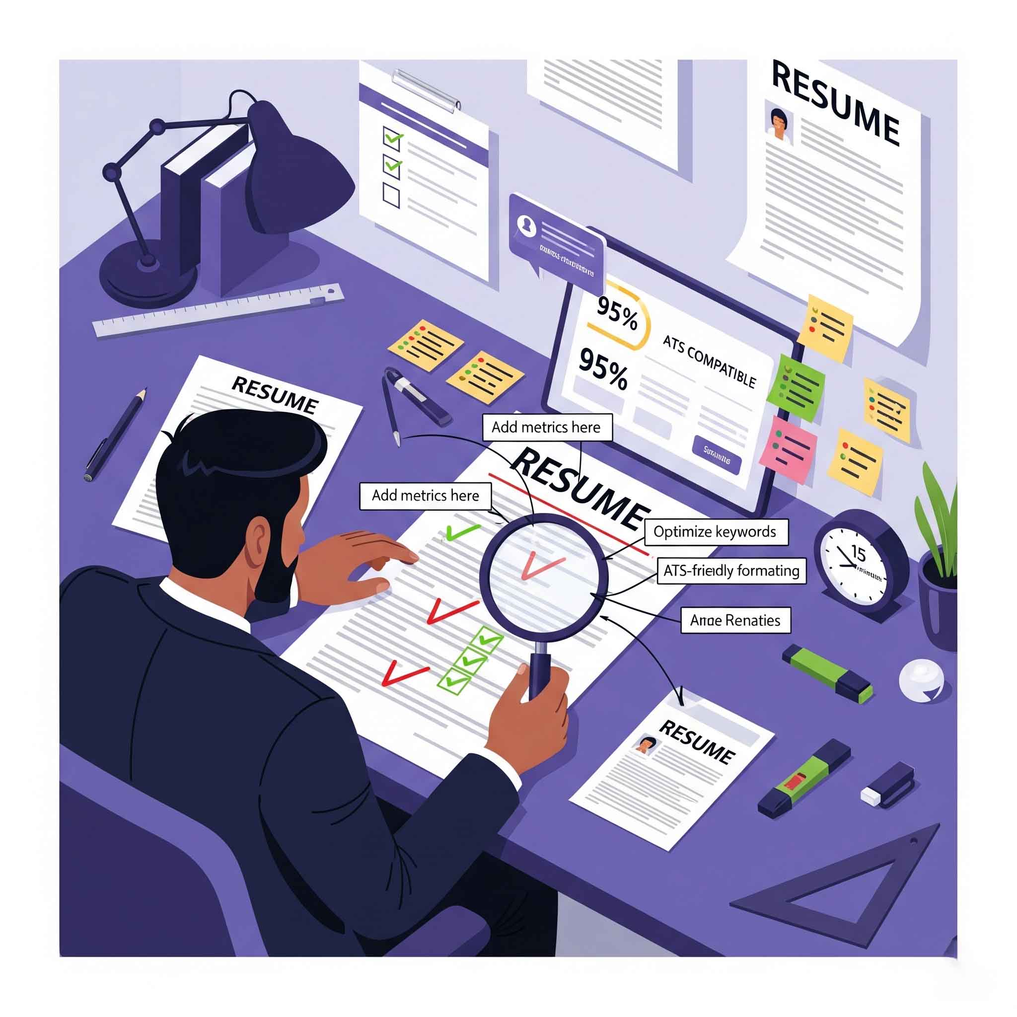 Professional resume review