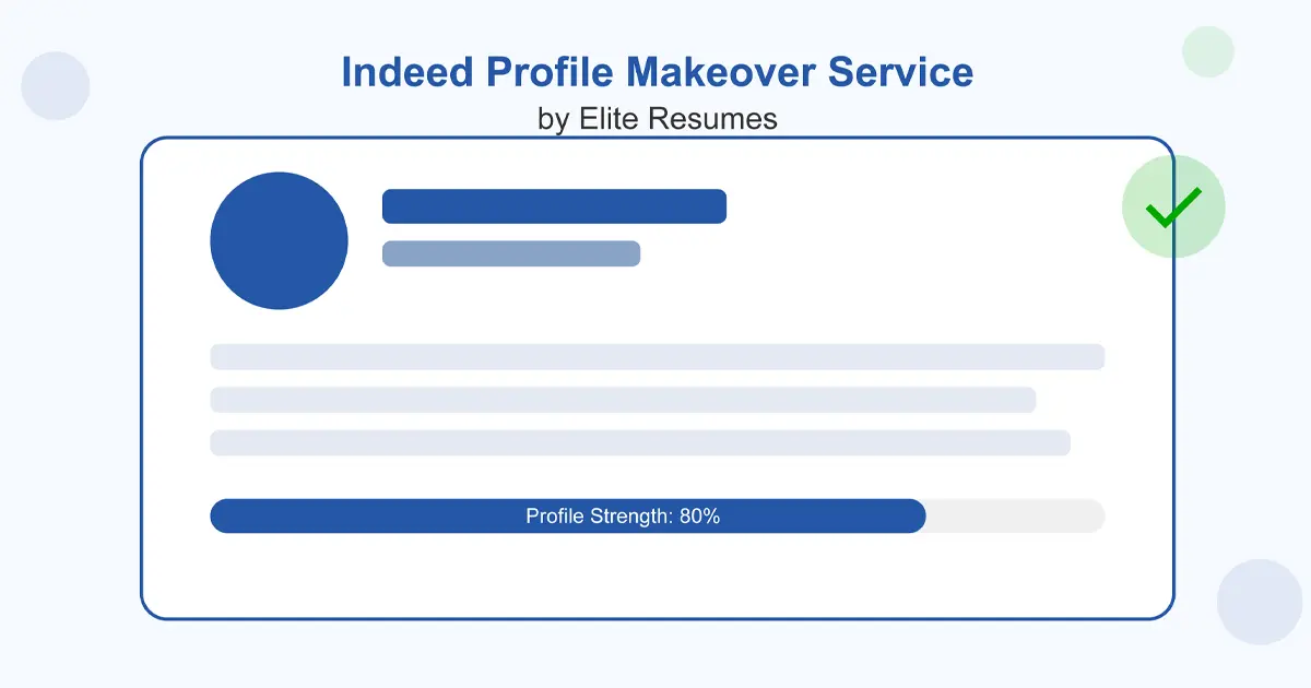 Indeed Profile Makeover Service