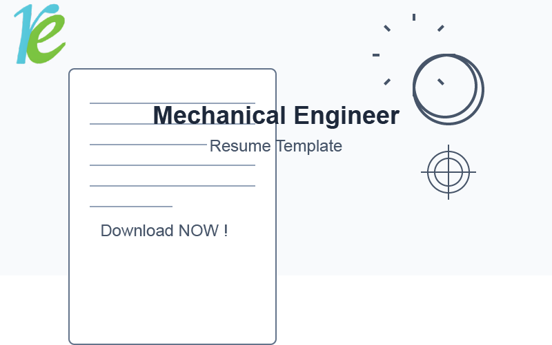 Mechanical Engineer Resume Template